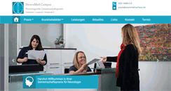 Desktop Screenshot of neuromed-campus.de